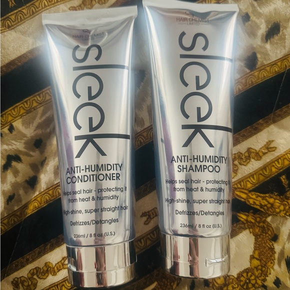 Hair Chemist Sleek anti humidity shampoo & conditioner set 8 fl oz each - Picture 2 of 5
